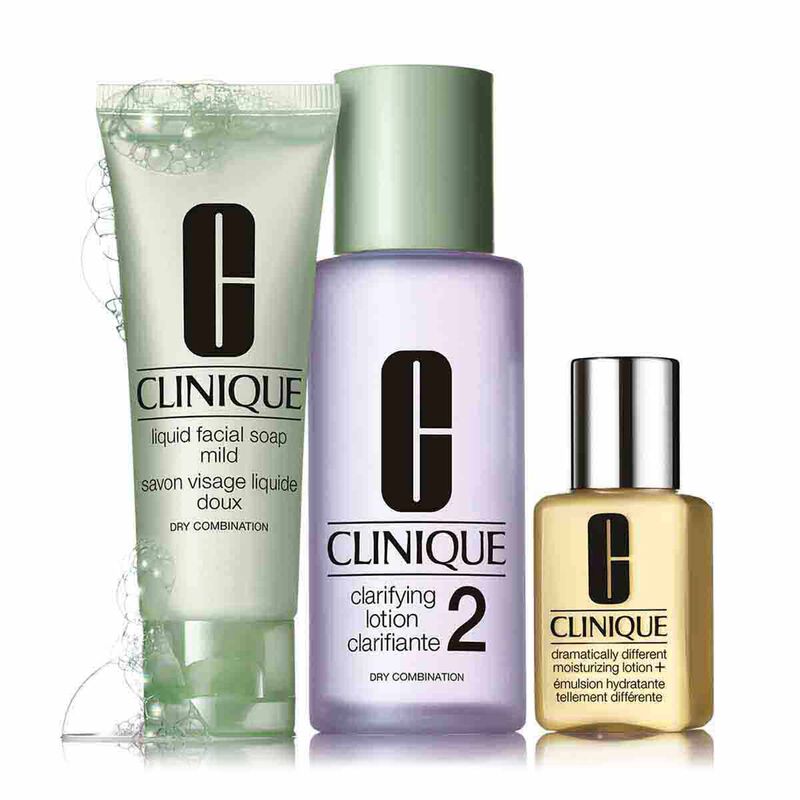 Clinique 3 Step Introduction Kit Skin Type 2 Dry Skin